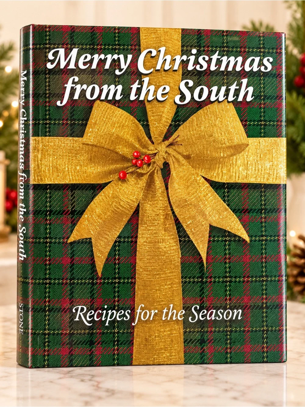 Merry Christmas from the South – Michelle Stone – Vintage 1998 Holiday Cookbook